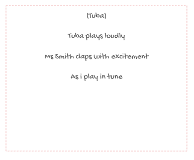 Here is a delightful Haiku written by a student at @HEBeriault. Happy Tuesday everyone!