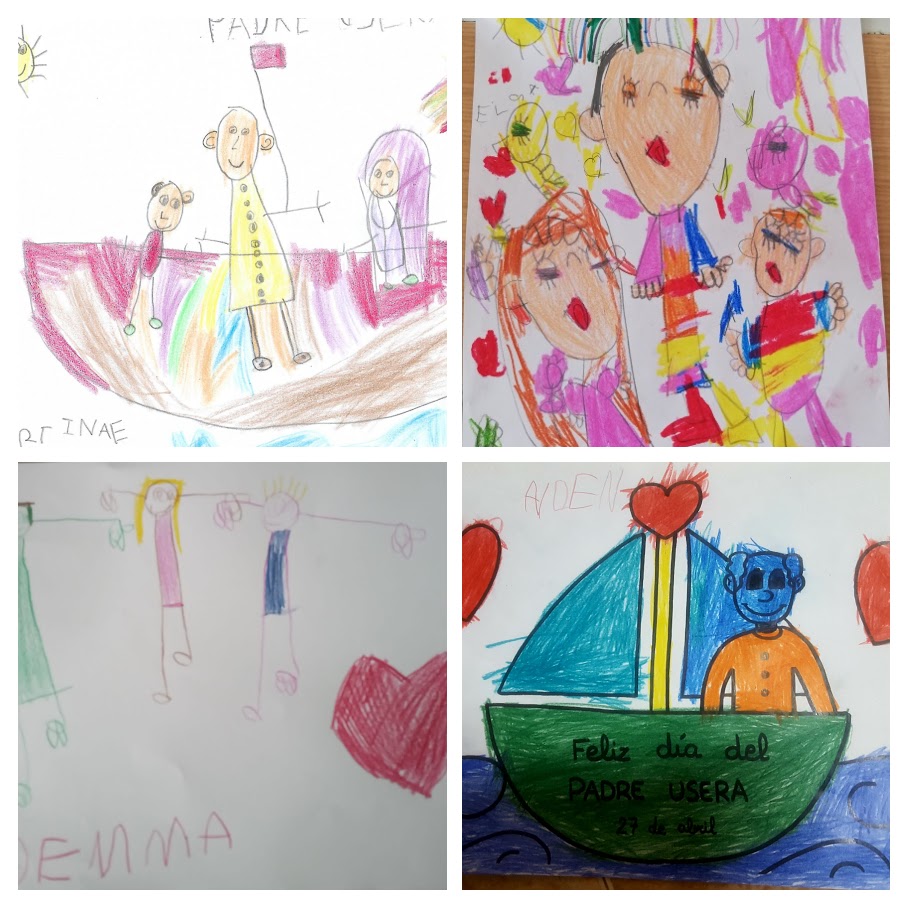 AmorDiosCaudete's tweet photo. Los alumnos de la clase de 4 años nos envían estos trabajos de nuestro fundador. #FelicitaUsera2020 #amordedioscaudete https://t.co/NALBPtESIA