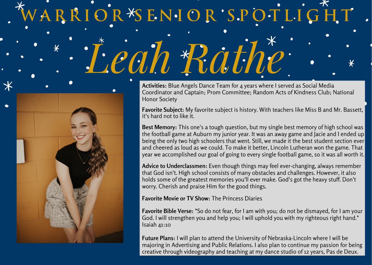 Lincoln Lutheran Student Council tweet media