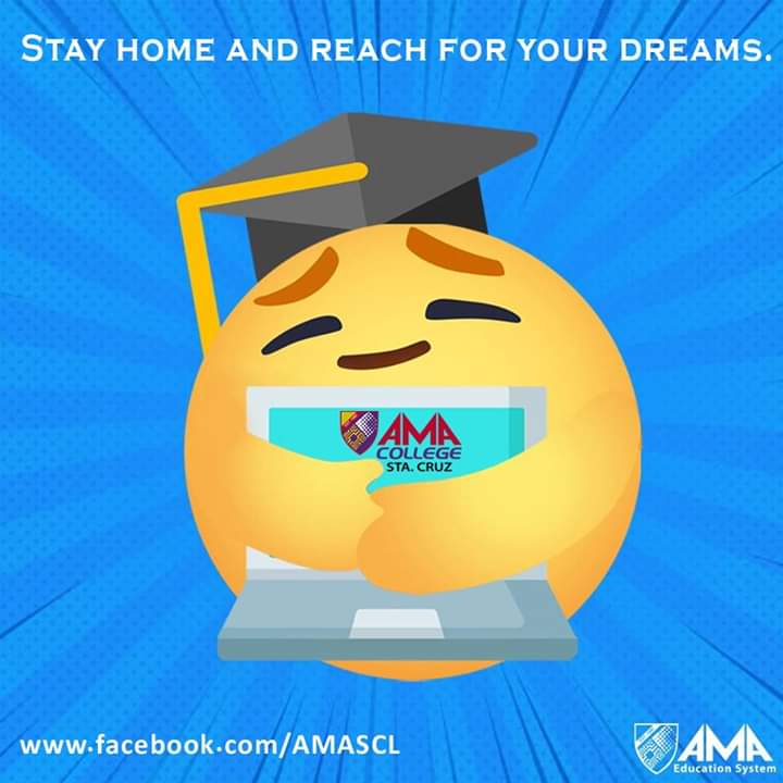 amascl's tweet photo. Study safely at home with AMA Sta. Cruz Campus Online Learning. 👌

Online Enrollment Form for Incoming Grade 11 and SHS Transferees https://t.co/yDlaqiBOJU

Online Enrollment Form for Incoming College Freshmen and Transferees https://t.co/VctRFEec5U https://t.co/G8mCuOjOta
