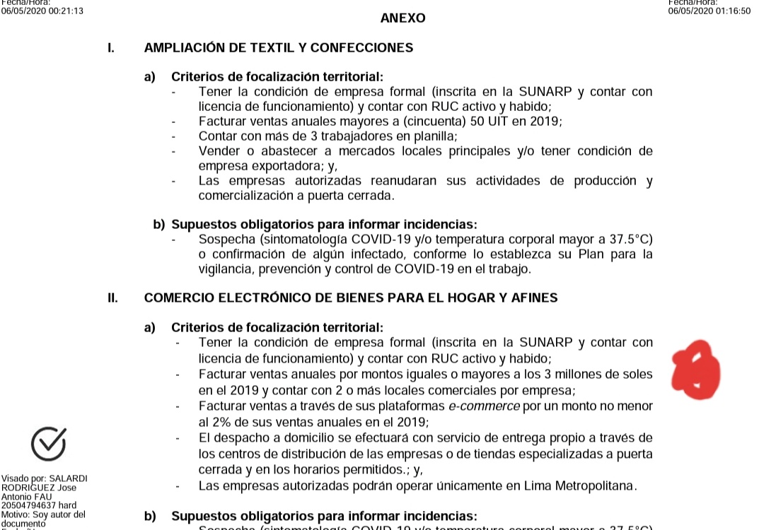 fdocalmell's tweet photo. Una Vergüenza @MINPRODUCCION 
“Para q un e-commerce pueda operar se exige que haya facturado más de 3 millones en el 2019 y q tenga + de 2 locales" #YLasMypes !
Otra vez @Rocio_BarriosAl demuestra q solo esta para gran empresa
@RPPNoticias
@ExpresoPeru 
@canalN_ https://t.co/5v4Q0eJX7x