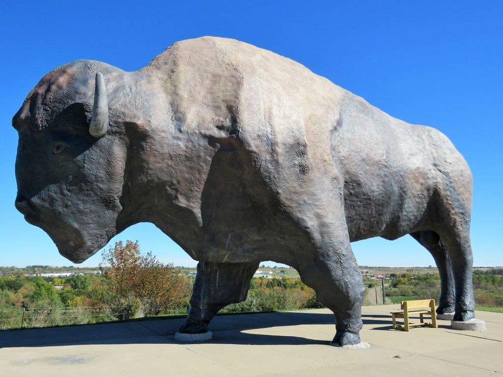 Find #NDLegendary things like the world's largest buffalo in Jamestown <a href="/NorthDakota/">North Dakota Tourism</a> #MWTravelChat #planfortravel
