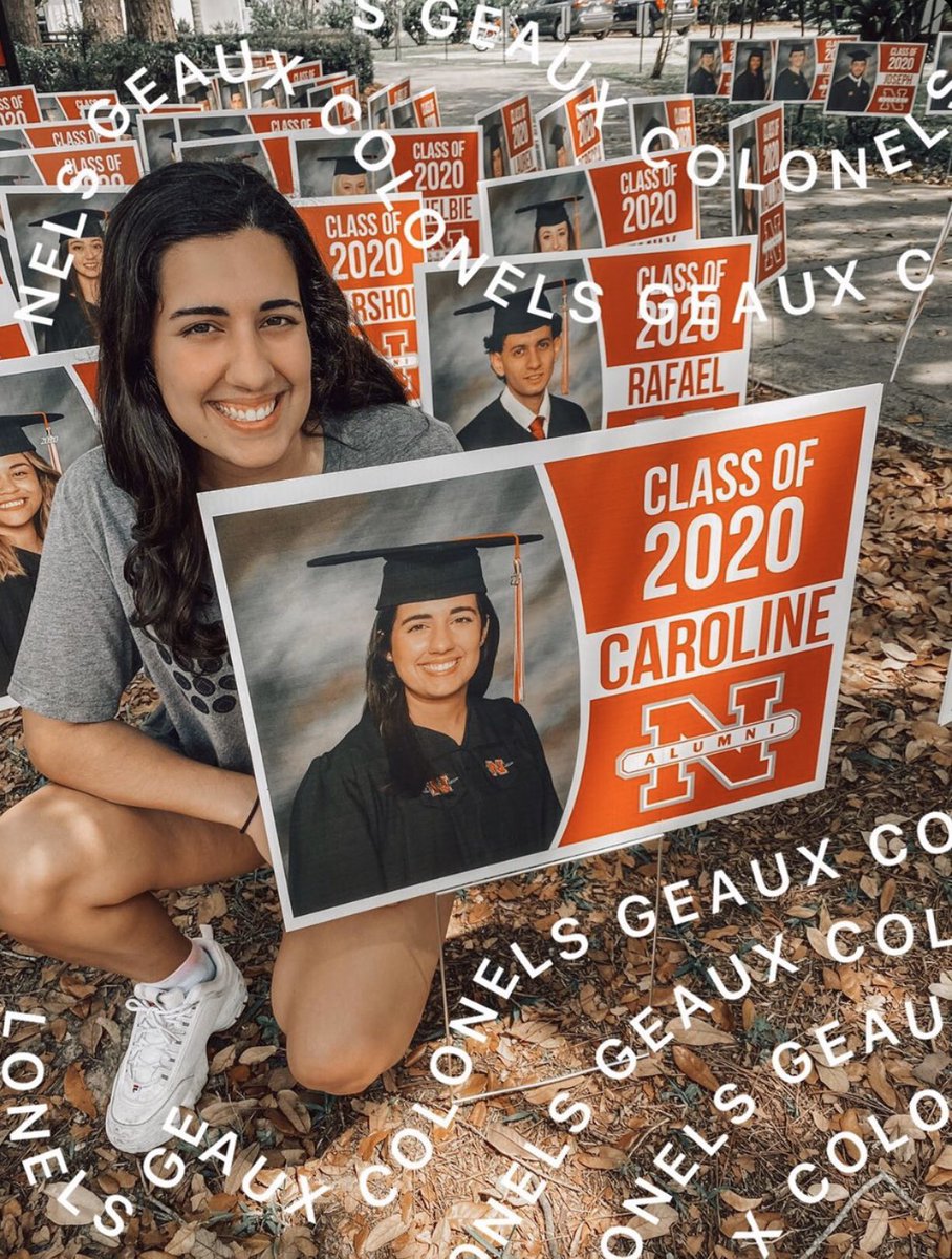 AlumniNicholls's tweet photo. We love our grads 📸🎓 

#NichollsAlumni #NichollsGrad #ColonelPride #GeauxColonels https://t.co/ZlZIrWpfrO