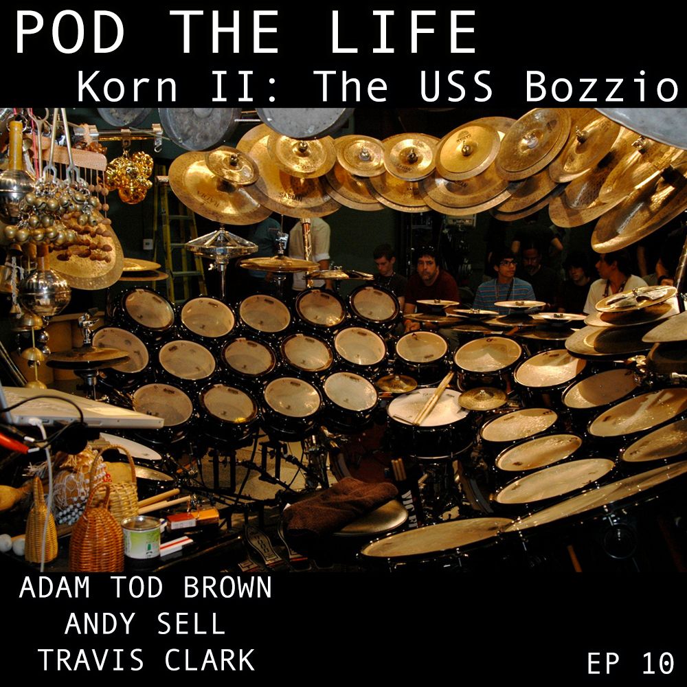 UnpopsMusic's tweet photo. New #PodTheLife up now! @adamtodbrown @TrackRivals and @andy_sell discuss the recording of Korn's eighth studio album and the addition of drummer Terry Bozzio. Get it now at https://t.co/JiTIr8tTQo or wherever else there are podcasts! https://t.co/uFH8kTuQl6