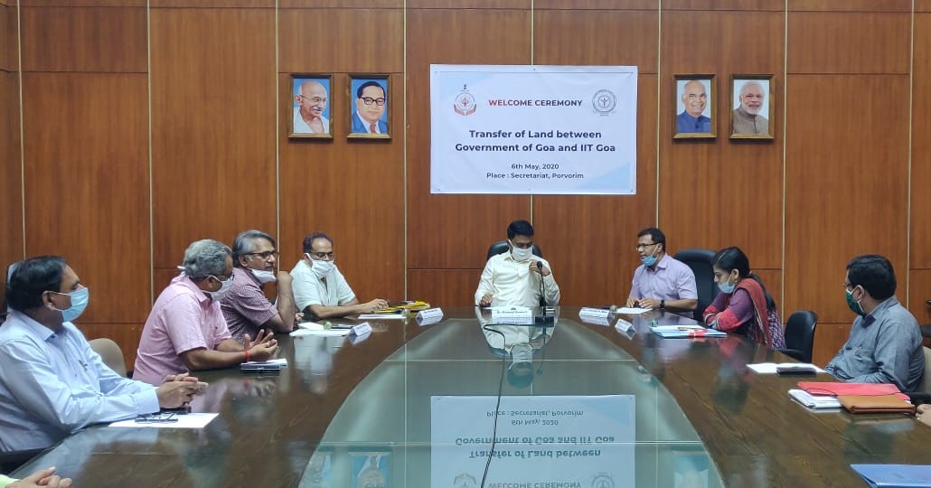 #IIT Goa looks forward to helping #Goa become a major education, research and development hub. A permanent campus would further enable attracting and retaining talent in various areas of scientific R&amp;D.

Thank you <a href="/DrPramodPSawant/">Dr. Pramod Sawant</a> <a href="/goacm/">CMO Goa</a> <a href="/HRDMinistry/">The Students Circle ➐</a> <a href="/DrRPNishank/">Dr. Ramesh Pokhriyal Nishank</a> <a href="/bkIITGoa/">B.K. Mishra</a>