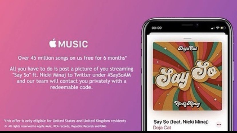 Jay70247918's tweet photo. I’ve been streaming this yesterday but ion get no code #SaySoAM #streaming #SaySoToNumber1 #SaySoAM #SaySoAM https://t.co/fk8FPaVa49