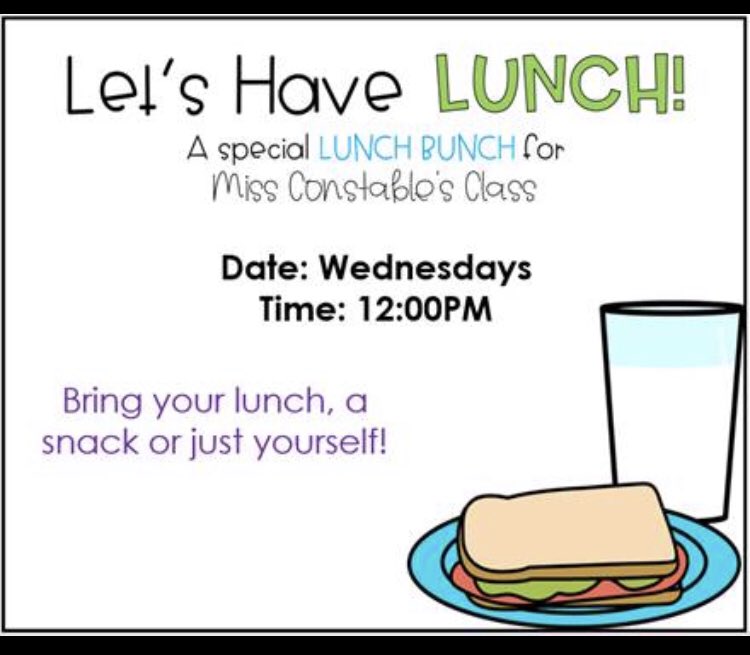 Today, I had Lunch Bunch with my whole caseload. My teacher heart is so full to have seen them all together. I can’t wait til next Wednesday! 🥰🥪🍕🍪#CBDLP #GoGaymanMustangs