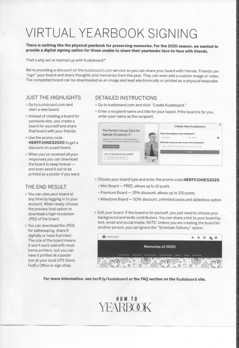 HHS_Yearbook18's tweet photo. Interested in a virtual yearbook signing? Check out this option. Also posted on the school's website/yearbook tab. https://t.co/kY7SIyP0Vj
