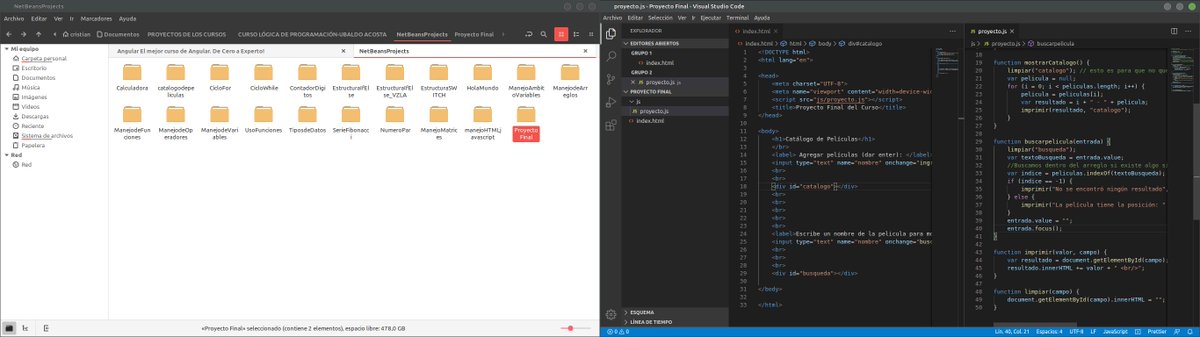 Cris7ianJCC's tweet image. Así empecé la cuarentena, algunos ejercicios!! Pronto les enviaré la evolución!! Pero ahí vamos todos los días aprendiendo un poco más! #lógicadeprogramación #HTML  #CSS #CCS3 #javascript