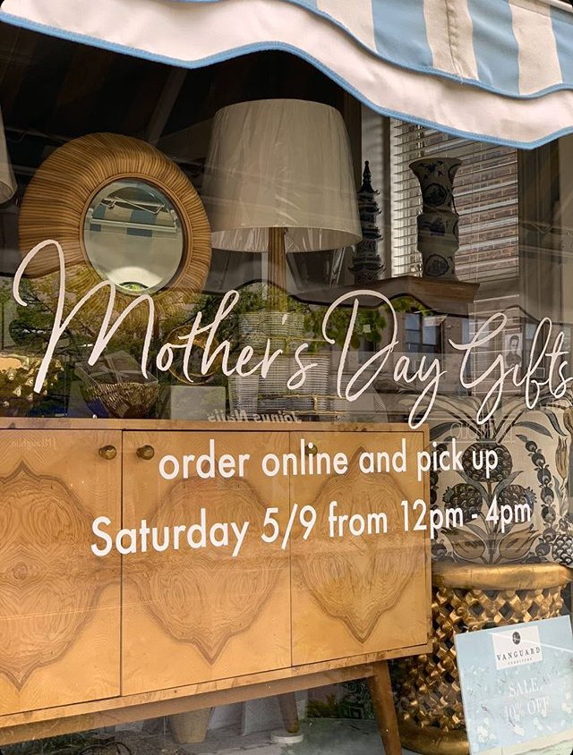 Mother’s Day is this weekend! A.Home in Summit has some beautiful options for mom that you can buy online and pick up Saturday  from 12pm-4pm! ahomesummit.com