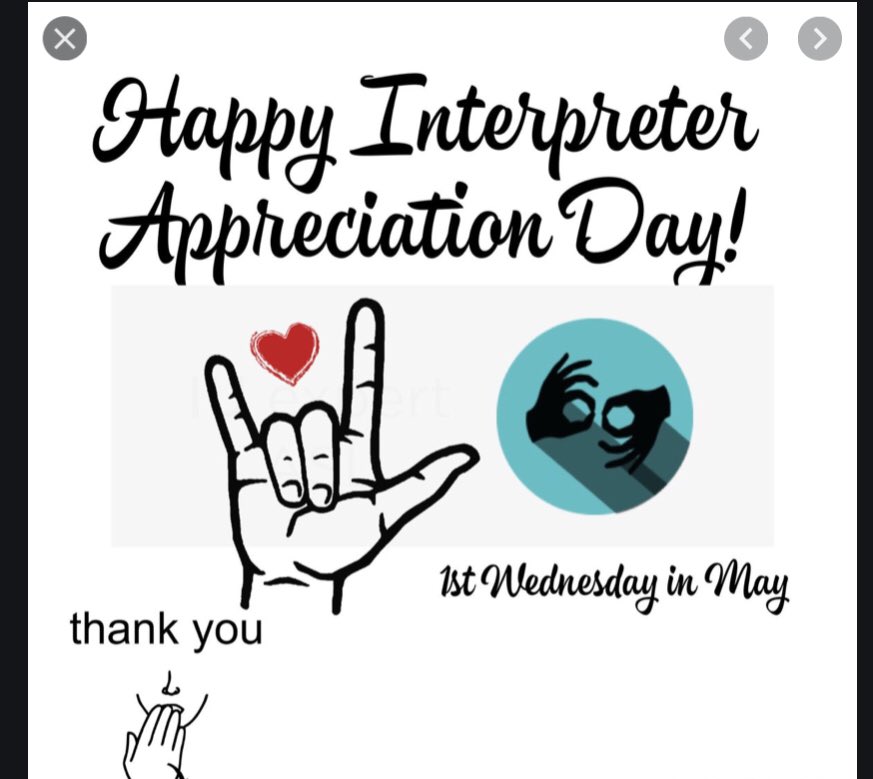 National Interpreter Appreciation Day 2024 Arlie Hildegarde