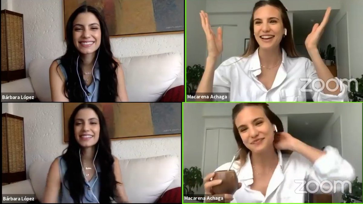 RominaVRocha's tweet photo. Barbara and Maca together! Perfection! #GlamourMexico  #GlamourTalks https://t.co/qgvBUXJVUY