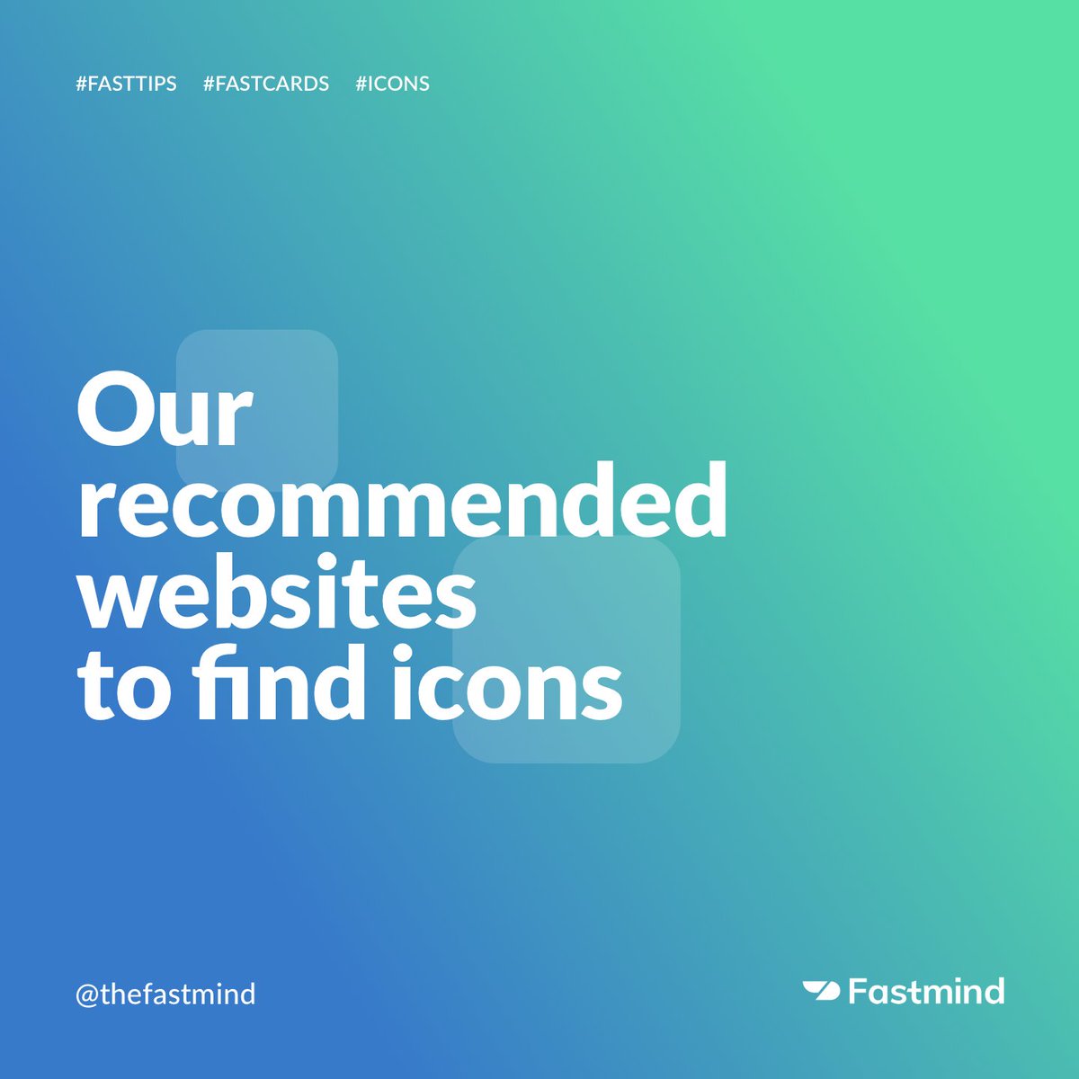 thefastmind's tweet image. Our platforms offers a variety of icons, but if you’re trying to find something more specific, these websites are the places to look! 🙌🏻
#fasttips #fastmind #fastcard #landingpage #tech #instanerd #marketingstrategy #marketingadvice #workingfromhome #icons #apps #instatech