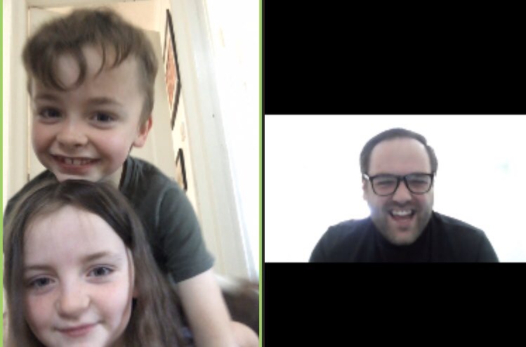 Thank you Mr Beech for another fun zoom chat. We loved seeing everyone 🥰 @StMarysMrB <a href="/underhill_chris/">Chris Underhill</a>