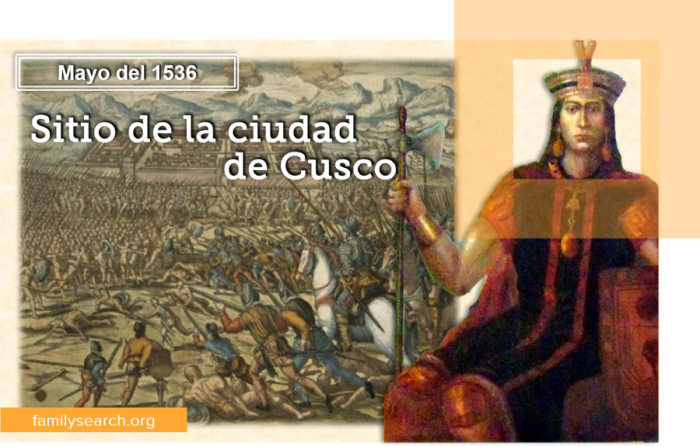 En la Historia del Perú, un 6 de mayo de 1535… El ejército del emperador inca Manco Inca Yupanqui comienza un asedio de 10 meses en Cuzco contra una guarnición de conquistadores españoles e indígenas auxiliares dirigidos por Hernando Pizarro.