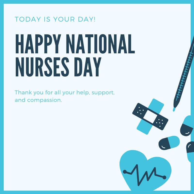 Now more than ever, we thank all of the nurses for the lifesaving work that they are doing on the frontline. Do you know a nurse? Be sure to thank a nurse today! #NationalNursesDay #nursesweek2020