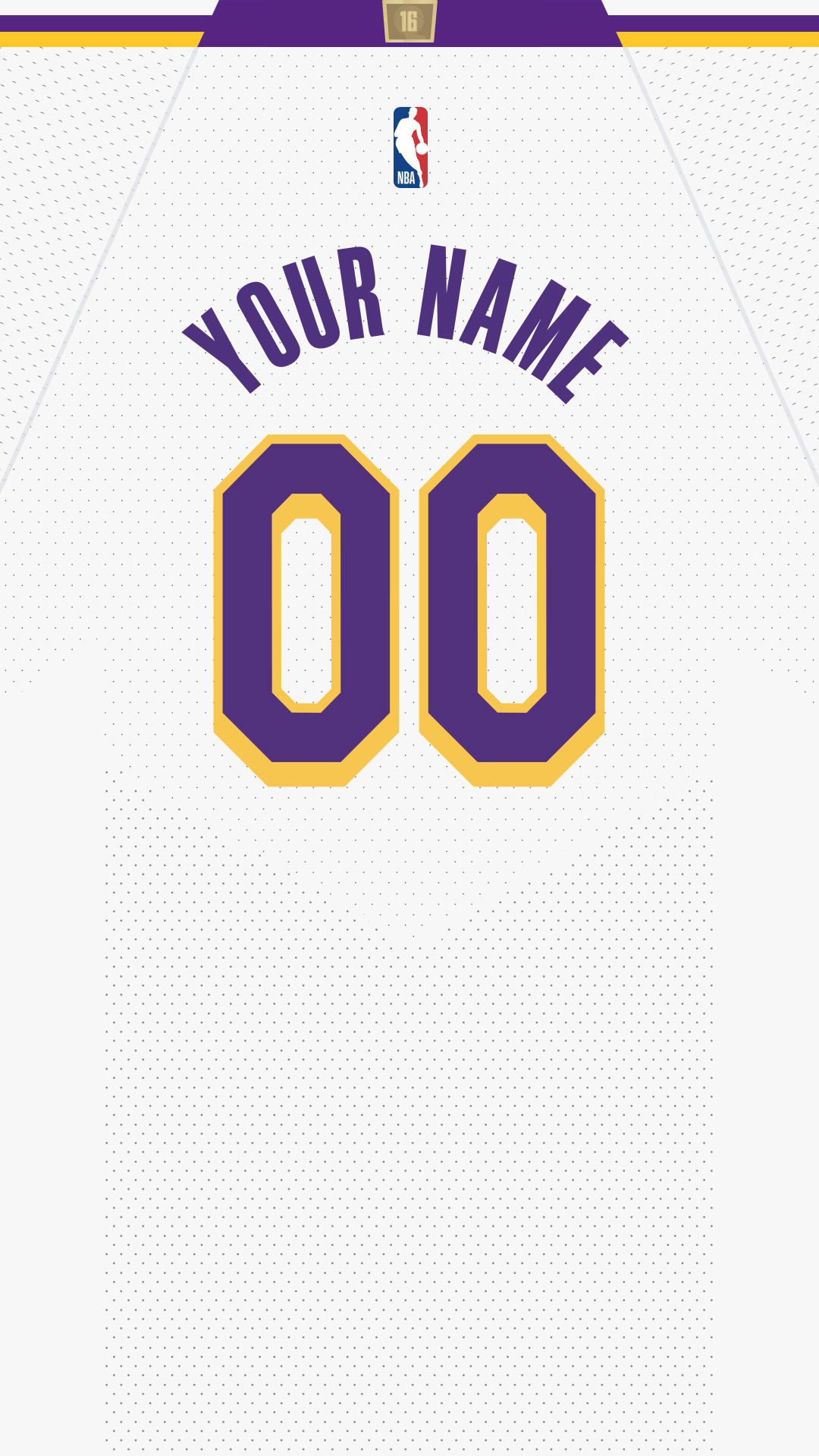 Lakers Jersey Custom 