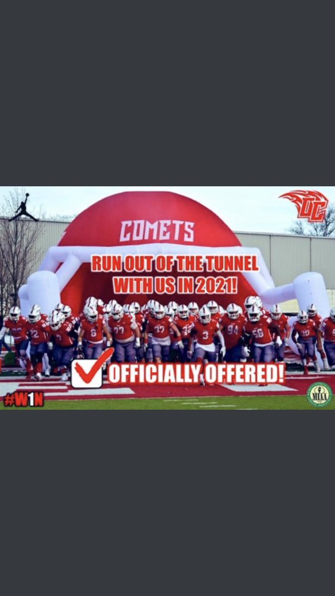 oshound64's tweet photo. After a good meeting with @J_dot_Smith @CoachMoose2 and the rest of the great coaching staff I’m beyond thankful and humbled to say I have received my 2nd offer from Olivet College!!!⚪️🔴 All glory to God🙏 #GoComets https://t.co/Ltdz2UFdh8
