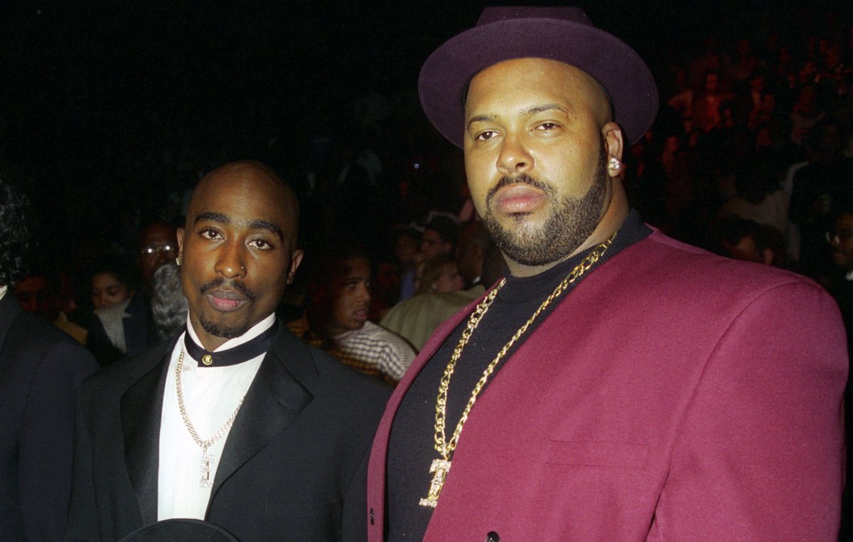 The contract Suge and Pac signed which got him on Death Row was reportedly signed on a piece of toilet paper.