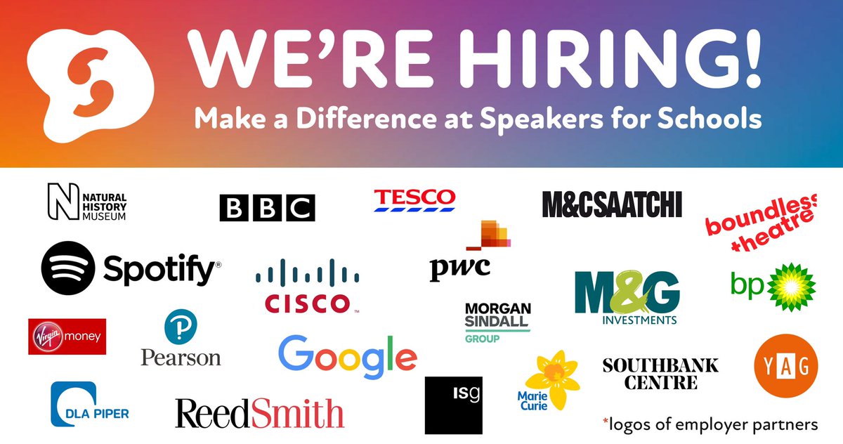 JasonElsom's tweet photo. We’re looking for an amazing Employer Engagement Associate!  FT Perm London to 30k https://t.co/9oAXidkZTH