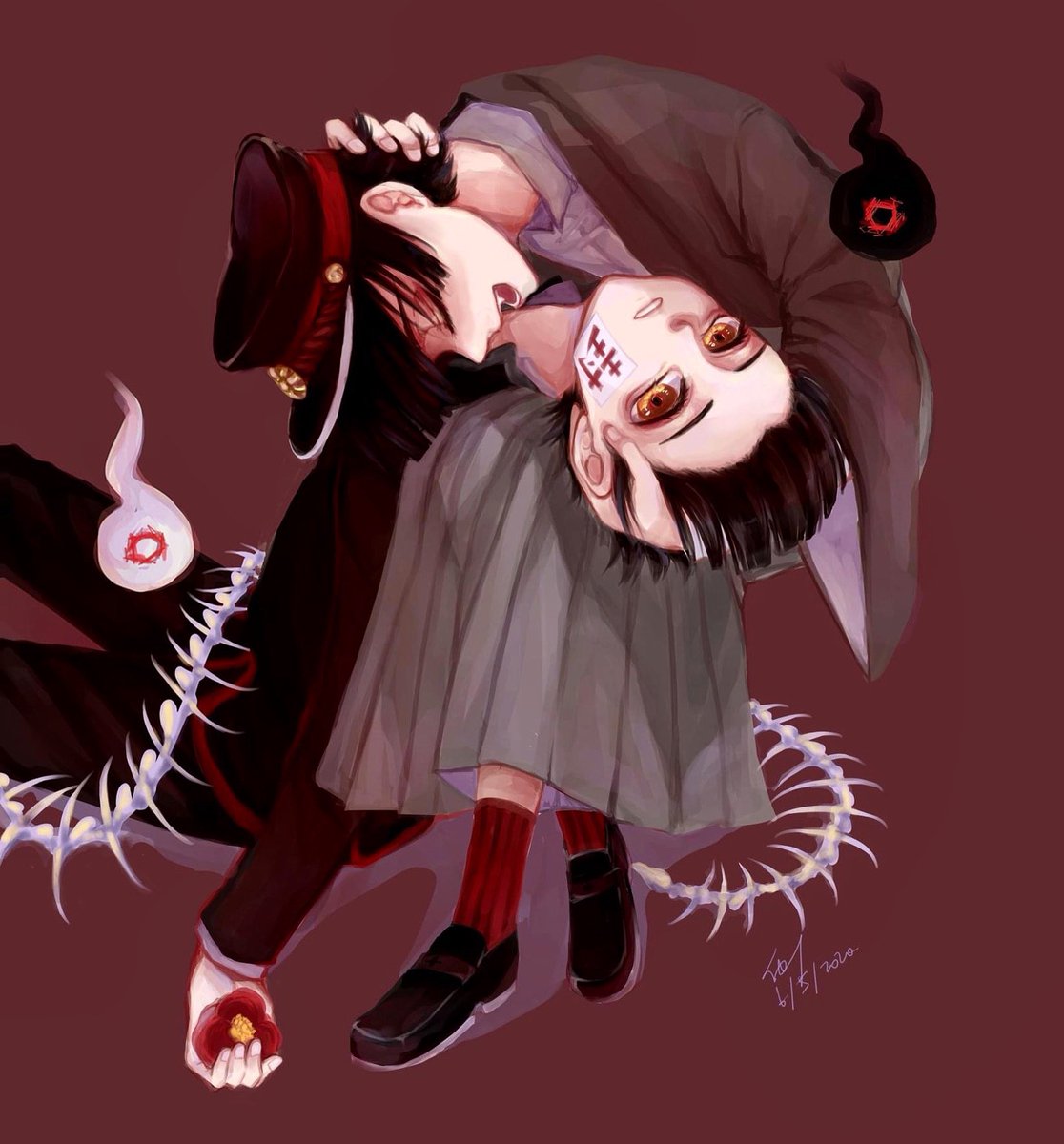 Twitter 上的 ぱるむ 低浮上 司普にはまっちゃった Drawings Art Drawing Artist Draw Sketch Artwork Illustration Sketchbook Artistsoninstagram Original イラスト Kawaii 漫画 絵を描く 地縛少年花子くん 司普 花子くん T Co Cem7hn9qtj