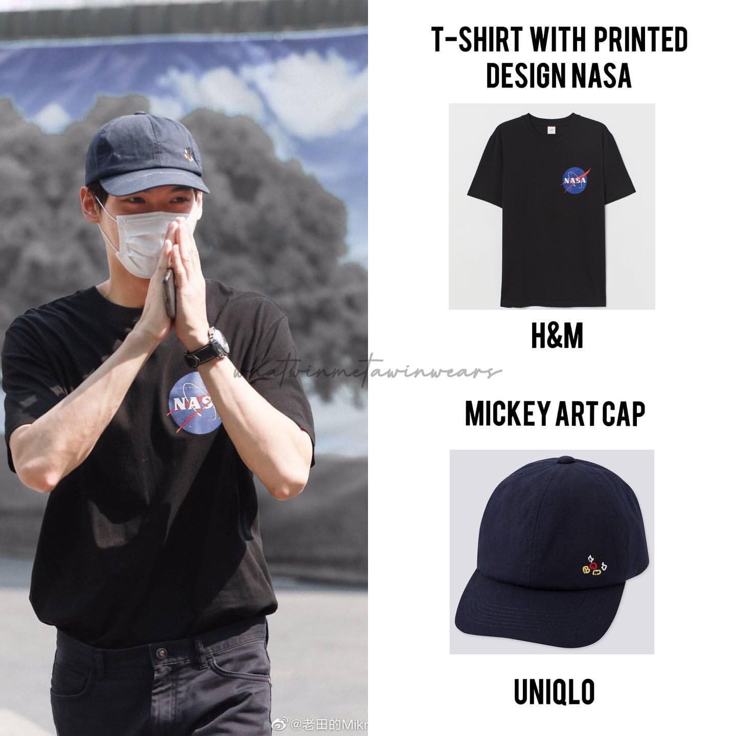 H and shop m nasa shirt