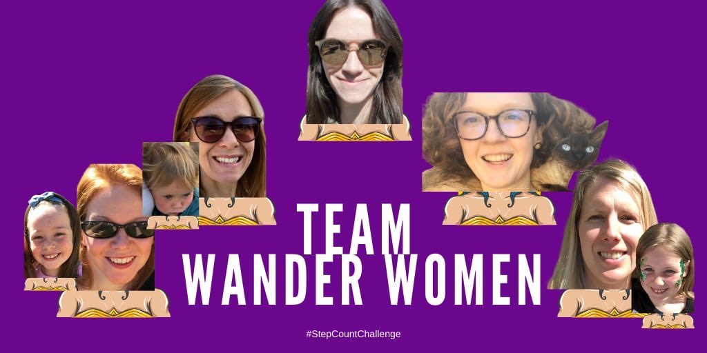FH_Deborah's tweet image. Our #StepCountChallenge team selfie for Wander Women is pretty super! Some of us have sidekicks too!   ⁦@NextStepNicole⁩ ⁦@louise__cameron⁩ ⁦@ZoeNiven⁩ ⁦@step_count⁩ ⁦@PathsforAll⁩