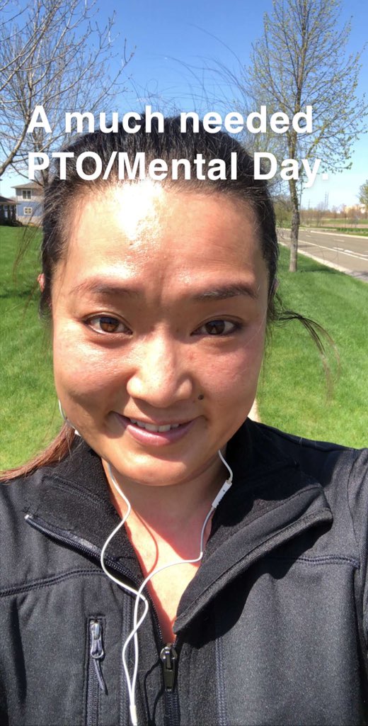 ThineyVang's tweet photo. ‘Tis a beautiful day to be outside. #nomakeupdontcare #springinwisconsin #getupandgetoutside #mentalday #ptoday https://t.co/uK04RQXwbY