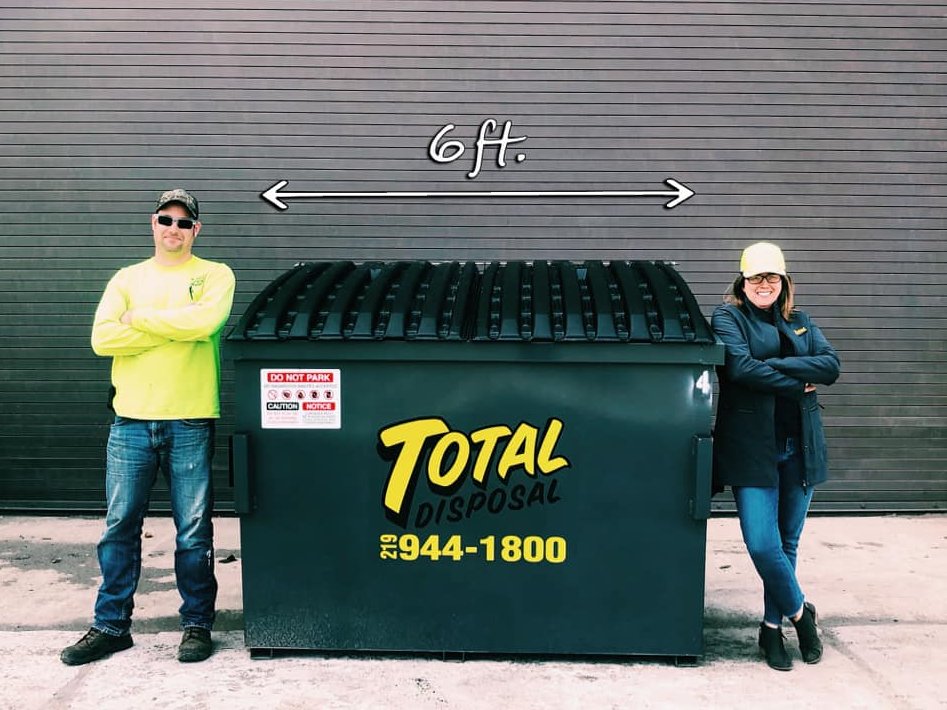 As public spaces begin to open up in the coming weeks, don’t forget that social distancing is still very important! Here at Total Disposal, we’d like to remind you to keep at least 6 feet, or ONE dumpster length between yourself and others! #StaySafe #SocialDistance