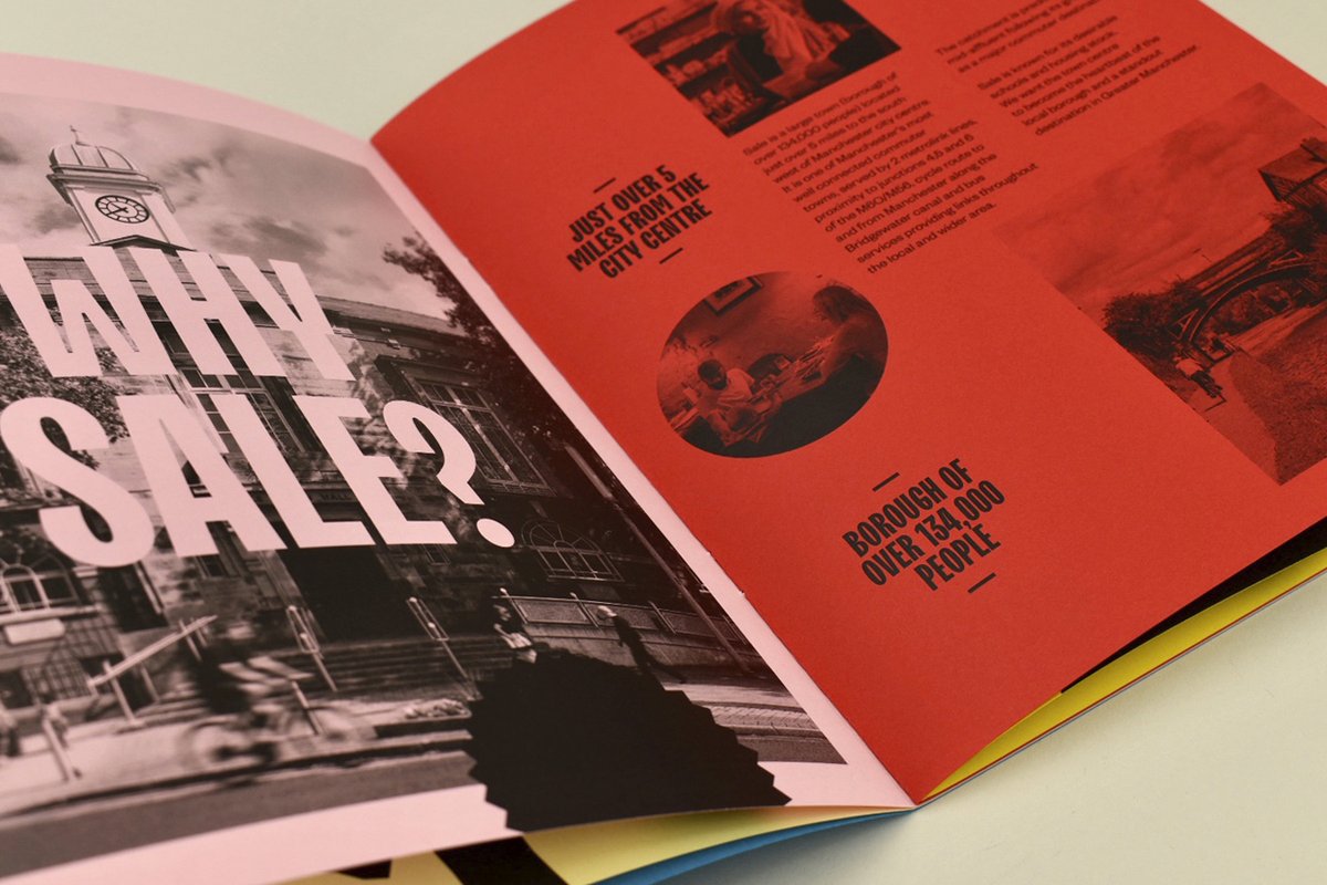 printloveuk's tweet photo. We created these ace brochures for @studiodbd using some of @Wigstonpaper's most vibrant shades. We love how one bold design can have such a different effect depending on the paper it's printed on. Read more about the print process &amp; materials here:

https://t.co/whisNCuQx6 https://t.co/NhzxbUH9ld