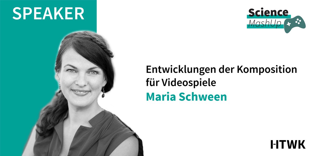 Science_MashUp_'s tweet photo. Maria Schween absolvierte einen Master in Medienkunst an der Bauhaus Universität Weimar und ein Diploma für Tontechnik an der SAE Leipzig. Schwerpunkt ihrer Arbeit ist die Komposition dynamischer Musik für Videospiele.

#sciencemashup2020 #htwkleipzig #lnc2020 #leipzig #games https://t.co/cDJwSJXFdV