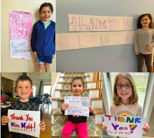 My students have made me feel so special this week! Thank you for all of the kind and loving messages! I miss you all so much! 😊💕 #RandolphSchools