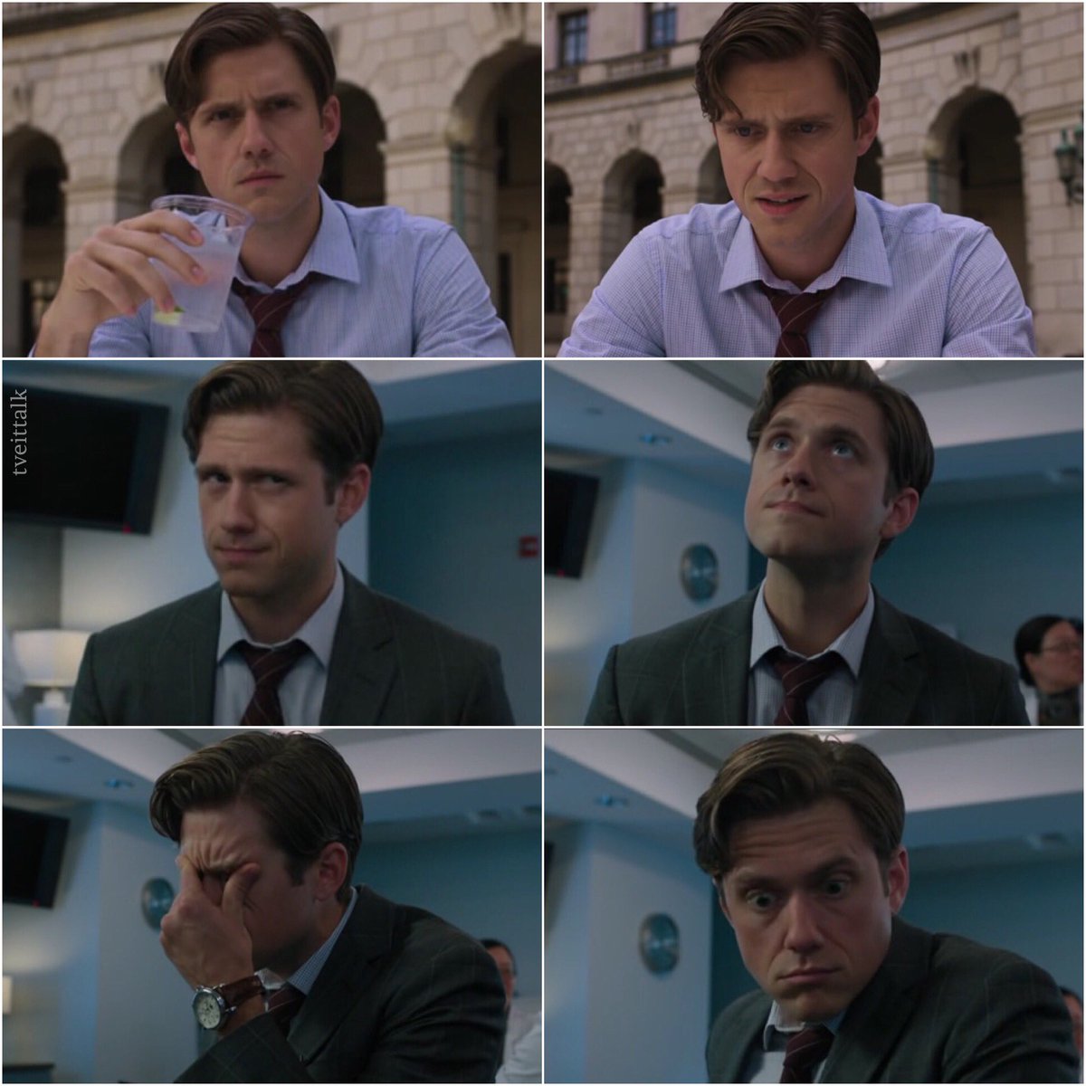 TveitTalk's tweet photo. The moods of quarantine brought to you by Gareth Ritter. Which one do you most relate to? 👀 @AaronTveit https://t.co/wTCVoHNRlv