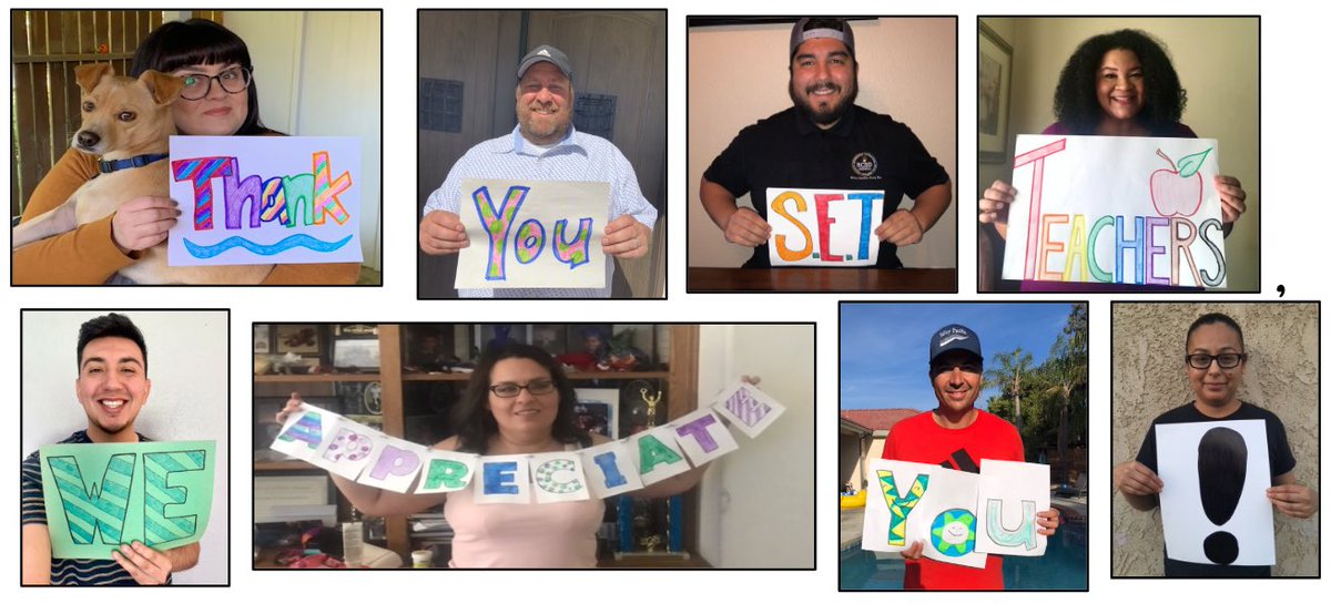 <a href="/BCSDSET/">BCSD SET Program</a> is blessed to have a group of wonderful teachers that truly put the best interest of kids first.  These are challenging times and you continue to be a nurturing and loving presence for our kids.  Your work matters and we appreciate you. <a href="/BCSDSELPA/">BCSD SELPA</a> #TeamBCSD
