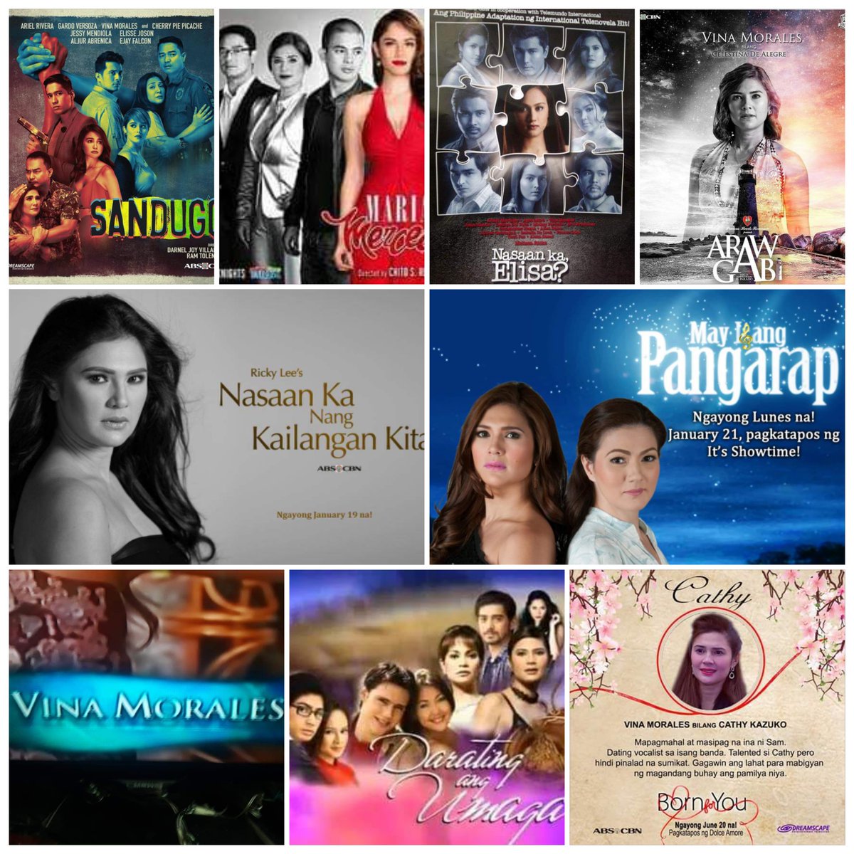 dannyboi0214's tweet photo. Vina Morales β₯οΈ Teleserye - ABS CBN π #ABSCBN #teleseye #VinaMorales #AguaBendita #SanDugo #ArawGabi #DaratingAngUmaga #NKNKK #NasaanKaElisa #BornForYou #MariaFlordeLuna #MariaMercedes #MayIsangPangarap @MsVinaMorales @LoveVinaMorales https://t.co/RkeD9BGMUN