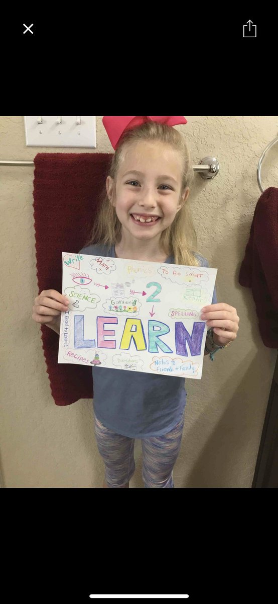 Laclaborn's tweet photo. “Why I Read” our 2nd graders making posters for Reading. #thecoleway https://t.co/5B4bGOFn9s