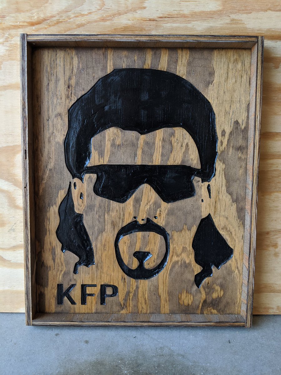 PCTapHandles's tweet photo. KFP.  Enough said.

#plywoodart #cnc #kennypowers #dannymcbride #eastboundanddown https://t.co/SCIQPE06GW