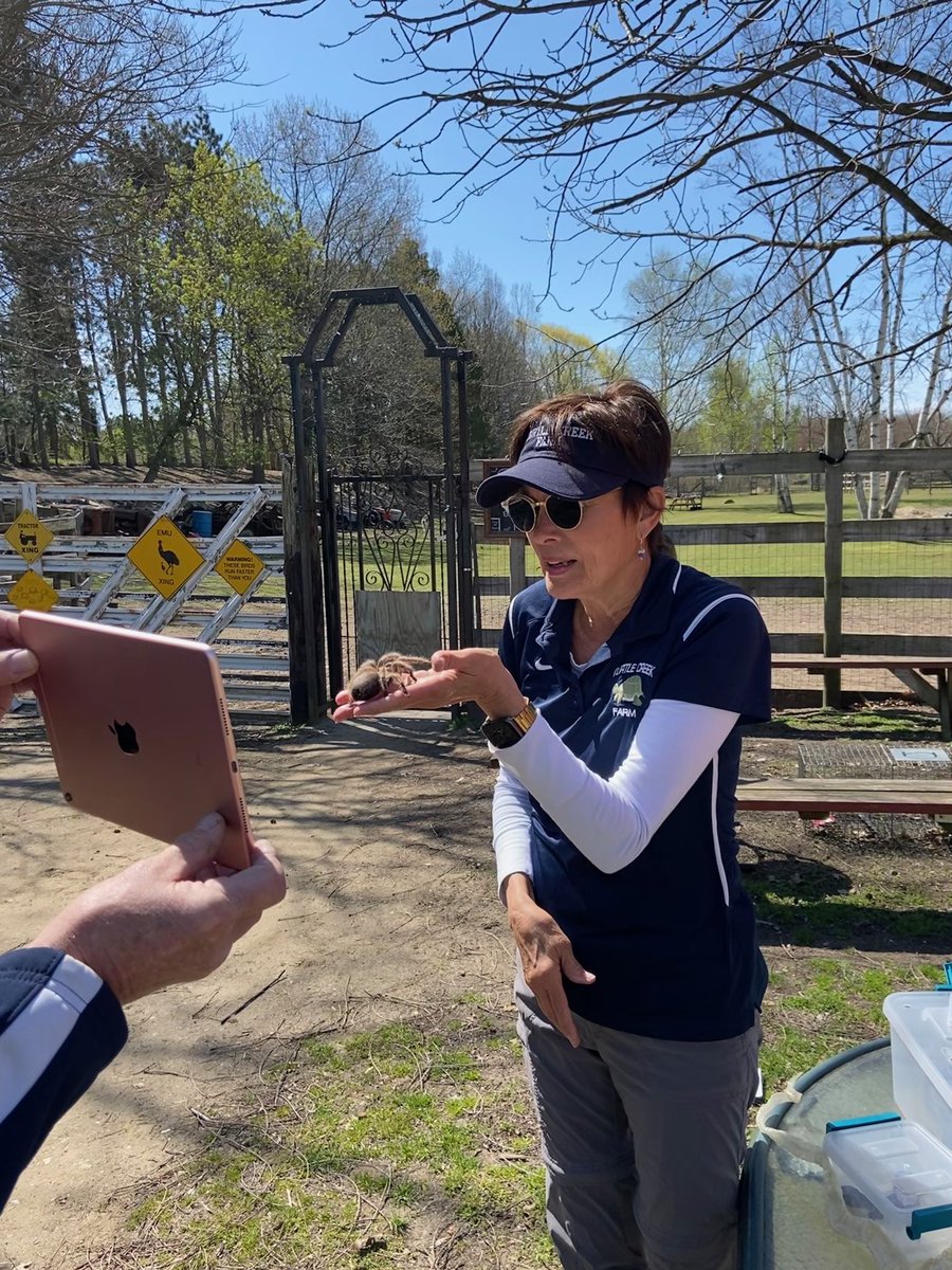 JenVack's tweet photo. I can't say enough about Miss Lucy and Turtle Creek Farm. She turned our weekly classroom Zoom meeting into a virtual field trip. The kids and I didn't want it to end. Miss Lucy - you made our day! Thank you!  @DublinWL @WalledLkSchools #wleced https://t.co/RqBlbfRv28