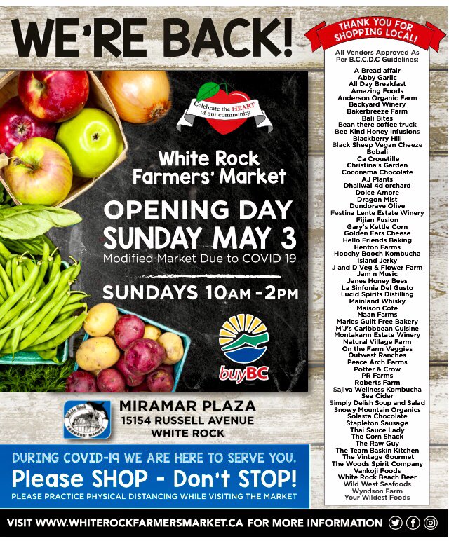 White Rock Farmers' Market tweet media