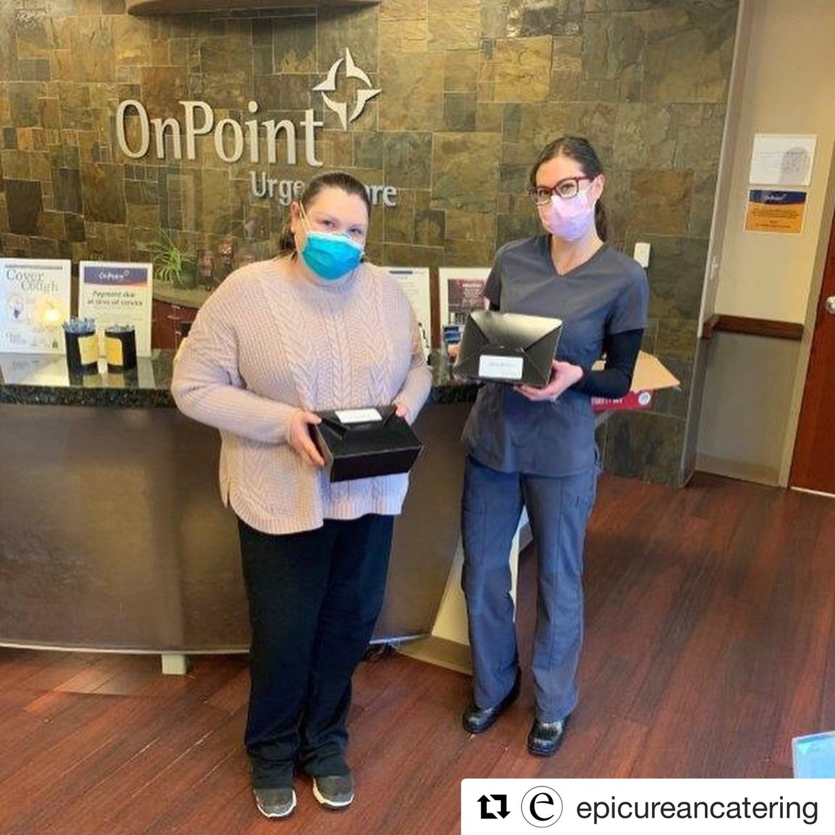 Thank you nurses! #nurseappreciation
.
Repost @epicureancatering 👏👏👏
・・・
It’s nurses week! Nurses are such a crucial part of our front line community, and we have been honored to be able to help feed them during this pandemic.