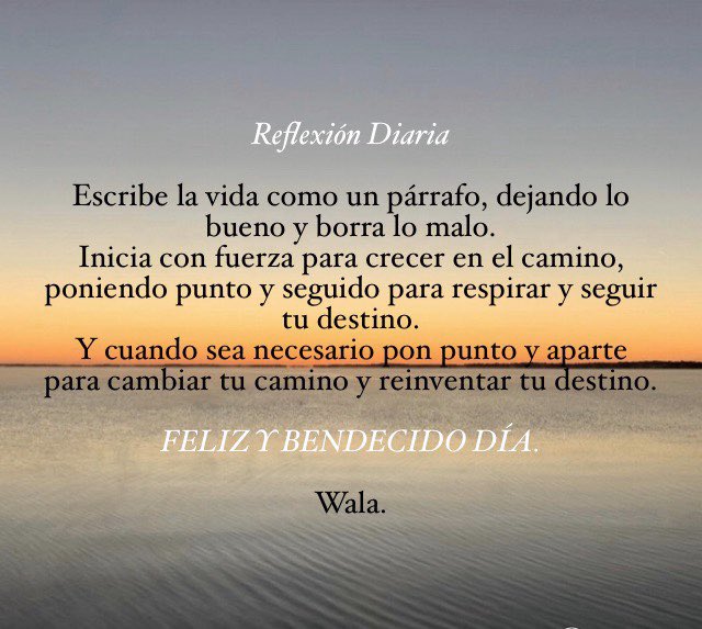 williamslobo16's tweet photo. Reflexión Diaria #Reflexiones https://t.co/FwTOEgKZRy