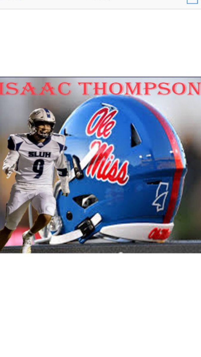 Congratulations Isaac Thompson on your offer from Ole Miss! #sluhmade