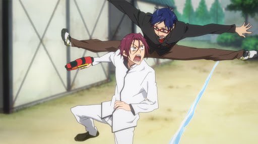 ♡ Favourite relationshipRei and rin!! I like how their relationship grows,, when they meet for the first time they were fighting but after the conflicts have been solved they become closer and rin even willing to teach rei swimming >< plus both of them are such dorks