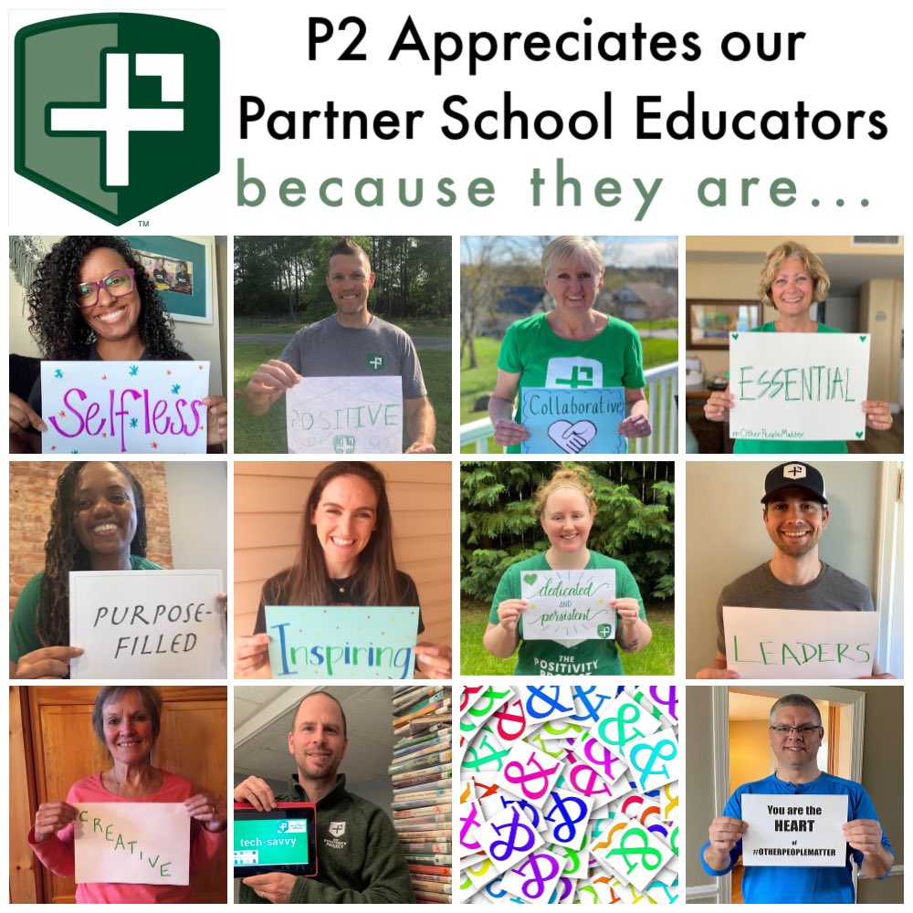 MaureenMulderig's tweet photo. In honor of Teacher Appreciation Week, we wanted to send a heartfelt thank you to our P2 Partner School educators across the country who are on the frontlines of the American Dream.   You are shaping the next generation of leaders and citizens and our nation is lucky to have you! https://t.co/XUFSB2ECLZ