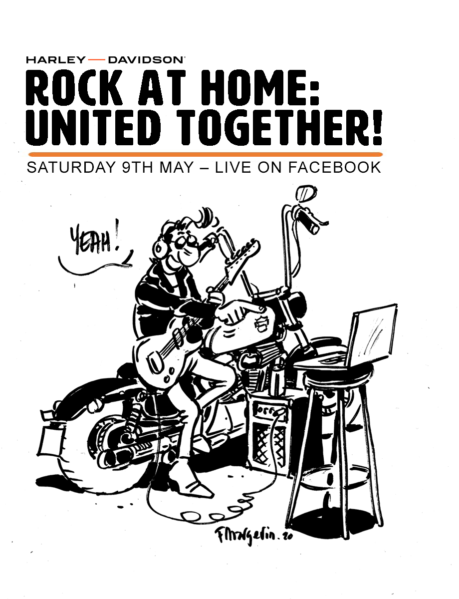 hogmena's tweet photo. Join Harley-Davidson France on Saturday 9th May 2020 for a free Facebook Live music stream, to celebrate how motorcycle culture unifies us!

We are bringing together a great line-up of bands to keep you entertained! More details coming soon... https://t.co/tBuOJgBz3e