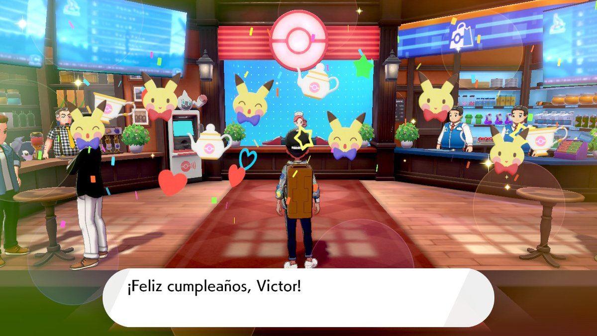 victhortep's tweet photo. #PokemonSwordShield #NintendoSwitch
Feliz cumpleaños para mi! https://t.co/XCVXh5F0lm