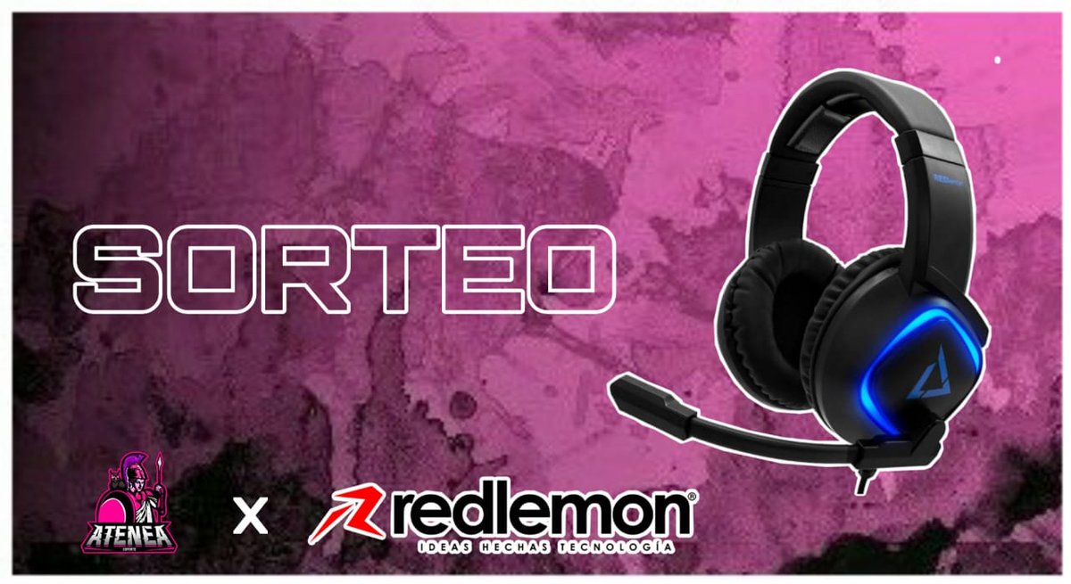 Sorteo!🎮

Les traemos un nuevo sorteo de unos AUDÍFONOS GAMER con nuestros amigos de @Red_Lemon 🎮♥️
Lo único que tienen que hacer es seguir a: 
<a href="/Ateneaesports/">Atenea Esports</a> 🦉
@Red_Lemon 🔥🍋
Dar RT a la publicación y etiquetar a dos amigos 🤷🏻‍♂️
El ganador se dará en 10 días.
Suerte a todos 🥰