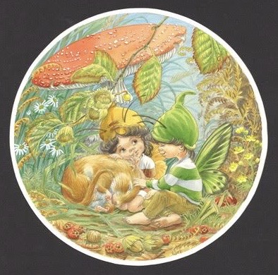 butterflyctweet's tweet photo. Hello, my Butterfly Friends!
Ossie, the Birdwing Butterfly from Australia here.
While we are all staying safe and being careful I am looking at this lovely picture of Theresa, the Tortoiseshell Butterfly from Italy, and me, talking to one of our animal friends, Fieldmouse! https://t.co/rQh6i9UgHM
