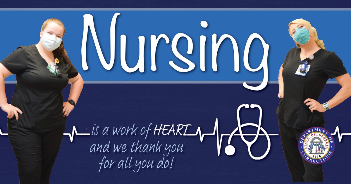 GA_Corrections's tweet photo. GDC would like to extend a sincere THANK YOU to ALL correctional nurses on #InternationalNursesDay. You make the difference in the lives of many & we appreciate all that you do! @CLALeadership #GDCStrong #CorrectionsWeek #CorrectionsStrong #WhatYouDoMatters https://t.co/kYVolJAQLM