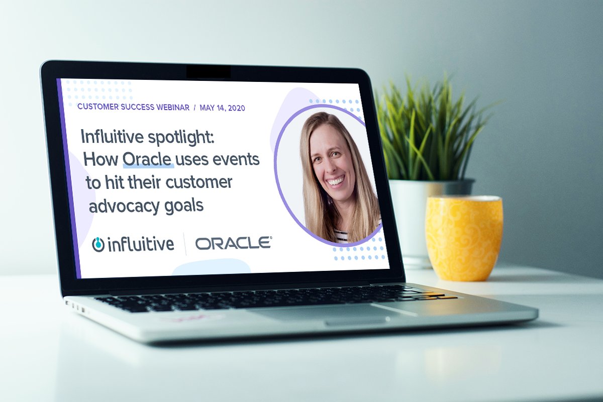 influitive's tweet photo. We are only 8 days away from our upcoming webinar with @Oracle's Erica (Leep) Anderson! 🚨

Sign up to learn about: 
☑️Mobilizing advocates for in-person and online events
☑️Boosting #CustomerEngagement with an event 

Grab your seat: https://t.co/yAYYPdKA0b https://t.co/R6zcwx8cV5